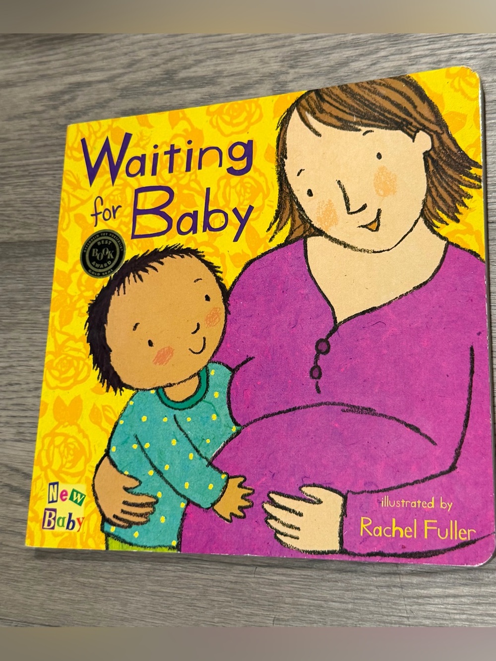 Child's Play Waiting for Baby Board Book Illustrated ISBN 9781846432750

See pho